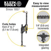 Replacement Blades and Bit for Adjustable Hole Saw 53710