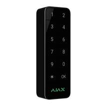 AJAX Superior Keypad Outdoor Fibra Black | IP66 & IK08 Rated | Multiple Authentication Methods | by Dicker Data