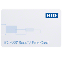 HID SEOS + PROX CARD 8K | Dual Frequency | Enhanced Security Features | Smart Card Technology | @Pack of 100 | by Dicker Data