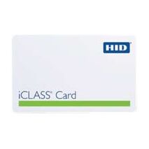 HID iCLASS Card 2K/2 | White Gloss Finish | Sequential Matching Numbering | Programmed for Access Control | @Pack of 100 | by Dicker Data