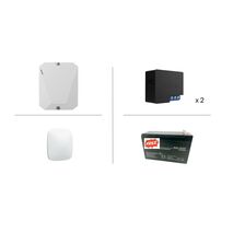 Ajax Alarm Upgrade Kit | MultiTransmitter for 18 Zones | Instant Alarm Delivery | Free 12VDC 7AH SLA Battery | by Dicker Data