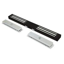 Electro Magnetic Double Maglock | 280kg Holding Force | Slim Black Design | LSS & DSS Monitoring | by Dicker Data