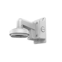 HIKVISION Wall Mount Bracket with Junction Box | Aluminum Alloy | Integrated Cable Management | Hikvision White | by Dicker Data