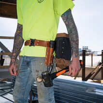 Quick Release Leather Belt, Large