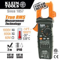 Digital Clamp Meter, AC Auto-Range TRMS, Low Impedance (LoZ), Auto-Off