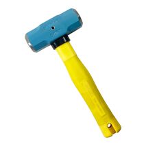 Masons Club Hammer 1.35Kg Normalised With Fibreglass Yellow Handle