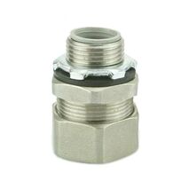 Flexible Stainless Steel 316 Conduit Fitting Straight 2" Male Thread M63