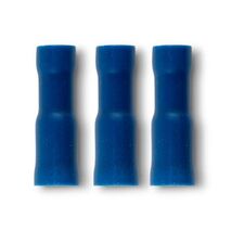 Crimp Terminal Pre-Insulated Bullet Receptacle 5mm 1.5-2.5mm² Blue 100 Pack