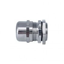 Cable Gland Brass Nickel Plated M20 Unarmoured Cable Diameter 10-14mm Thread Length 12mm