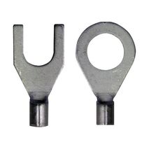 Crimp Terminal Non-Insulated Fork 6mm Cable 1.5-2.5mm² 100 Pack