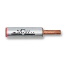 Crimp Link Bimetal Reducing 95mm² Aluminium - 25mm² Copper