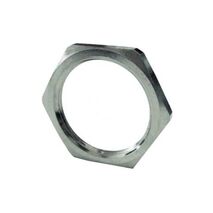 Brass Locknut Nickel Plated M120 Thread