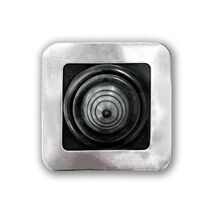 Flashing Conduit / Pipe Aluminium Base Suit Diameter 0-35mm UV Stabilized EPDM 20 Pack