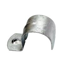 Half Saddle Metal HDG Plated Suit 50mm Conduit 25 Pack