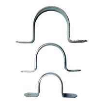Full Saddle Metal Zinc Plated Suit 25mm Conduit 100 Pack