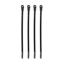 Nylon Cable Tie 200mm x 4.6mm Standard Duty With Mounting Head Black