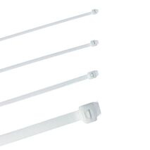 Nylon Cable Tie 250mm x 4.6mm Standard Duty White 100 Pack