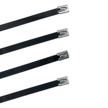 Cable Tie 304 Stainless Steel Heavy Duty Nylon Coated Length 362mm X Width 7.9mm 100 Pack