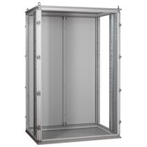 Functionnal uprights (x2) for XL³ 6300 enclosure - for fixing mounting equipment