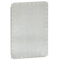 Lina 12.5 perforated plate - for industrial cabinets Atlantic, Atlantic stainless steel and Marina h. 600 x w. 600 mm