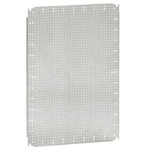 Lina 12.5 perforated plate - for industrial cabinets Atlantic, Atlantic stainless steel and Marina h. 800 x w. 800 mm