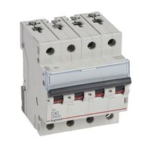 MCB TX3 6000A 4 pole 40A curve C