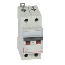 MCB DX3 6000A 2 pole 16A curve D