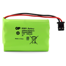 3.6V NiMH Cordless Phone Battery | 650mAh Capacity | Compatible with Panasonic & Uniden | by Powercell