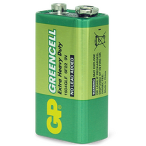 9V Extra Heavy Duty Battery | Carbon Zinc Chemistry | Bulk Packaging | by Powercell
