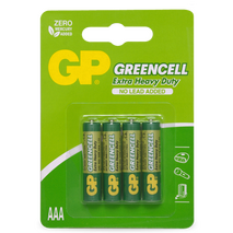 AAA Extra Heavy Duty Batteries | 1.5V Carbon Zinc | Reliable Power | @Card of 4 | by Powercell