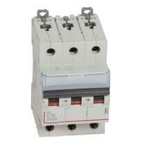 MCB DX3 10000A 3 pole 16A curve C