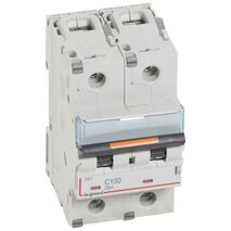 MCB DX3  2 pole 100A curve C