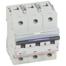 MCB DX3  3 pole 16A curve C