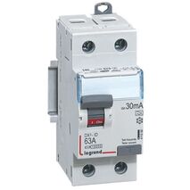 RCCB DX³ 2 pole 63A type A 30mA screw terminals