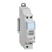 Noiseless pulse operated latching relay CX³  single pole -16A-250V~-1 NO contact - control coil voltage 230V~ - 1 module