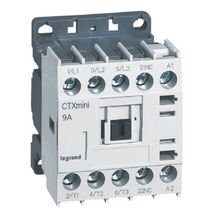 Contactor CTX3 mini 3P 9A 1NC 24V AC