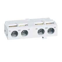 Auxiliary contact 2NO for MPX3 - front mounting