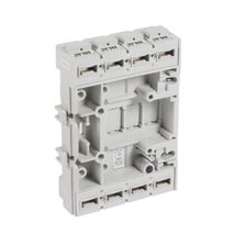 Flat rear terminal mounting base - for DPX³ only - 4P