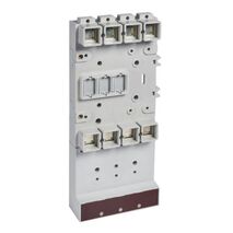 Flat rear terminal mounting base - for DPX³ only - 4P -with earth leakage modules