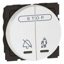 Arteor™ - Hotel bedroom call indicator - internal control unit - 2 round modules - White