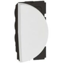 Arteor™ - 1-way push-button - round - 1 right module - White
