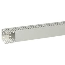 Halogen free blue cable duct 80x80
