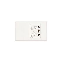 HPM Excel Shaver Outlet White