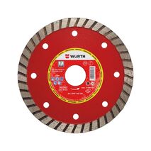 Diamond Cutting Disc 115mm | Sintered Segment Connection | 13300 RPM Max Speed | by Wurth