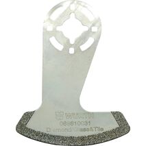 Saw Blade for Multi Cutter | Diamond Grout Removal | Crescent-Shaped Design | Gentle Cutting | by Wurth
