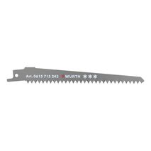 Sabre Saw Blade for Gypsum Plasterboard | 5 PCS | Curved & Plunge Cuts | 4.3 mm Teeth Spacing | by Wurth
