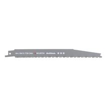 Sabre Saw Blade Construction | Progressive Tooth Pitch | 200 mm Length | Multi-Material Cutting | by Wurth