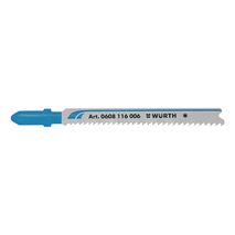 Metal Jigsaw Blade | Optimized Tooth Pitch | T Shank Connection | 5 Pieces | by Wurth