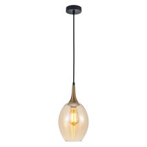 BROTE: Retro Interior Bronze Wine Glass Shape Pendant Lights