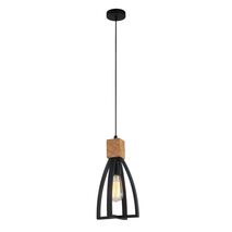 FARO: Wood Convex Cone Pendant Lights